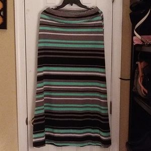 Women's floor length skirt